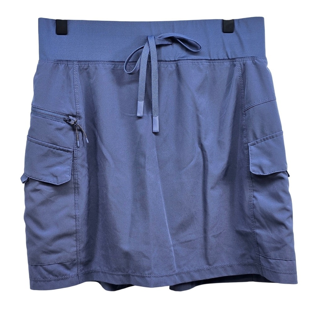 Gerry Womens‎ Blue Active Cargo Skort Hiking Golf Athletic Skirt Size S 1745697